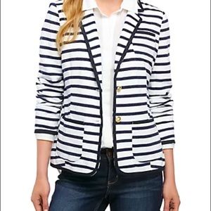 Crown & Ivy Long Sleeve Striped Blazer NWOT🤩